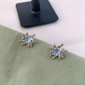 Presentski Irregular Metal Earrings Feminine Color Small Earrings TE169