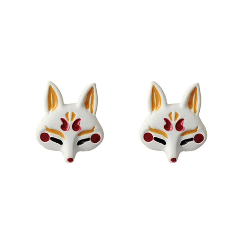 [TE200] Presentski Fox Earrings Fashion Creative Cartoon Animal Earrings