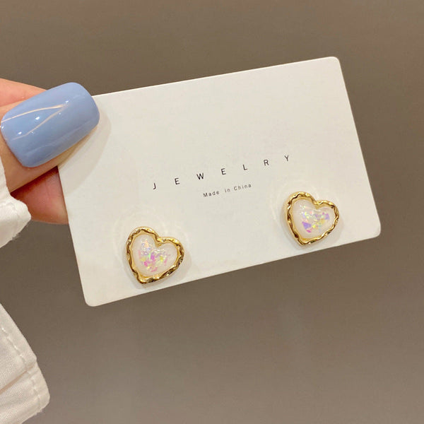 [TE202] Presentski Personalized Small Love Earrings