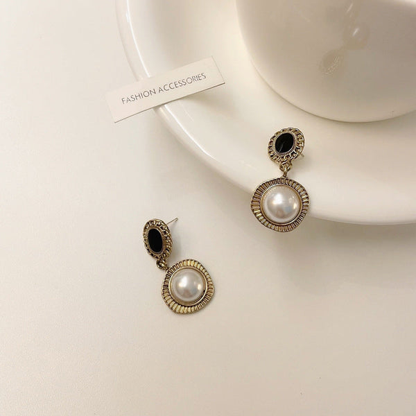 [TE238] Presentski Vintage Elegant Ear Studs Feminine Style Versatile New Earrings