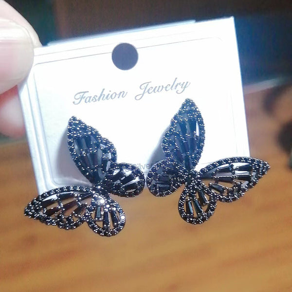 [Butterfly Earrings Set TKHP-TE287] Presentski Colorful Butterfly Earrings