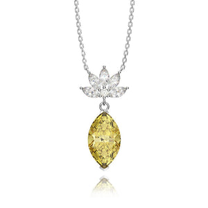 Pineapple 925 Sterling Silver Pendant Necklace