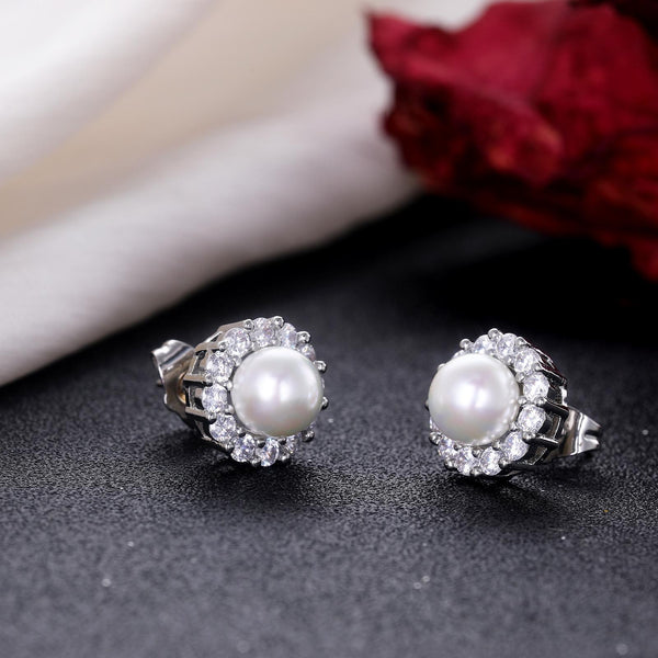 Presentski Classic Round Earrings Daily Accessories