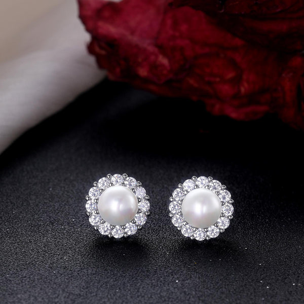 Presentski Classic Round Earrings Daily Accessories