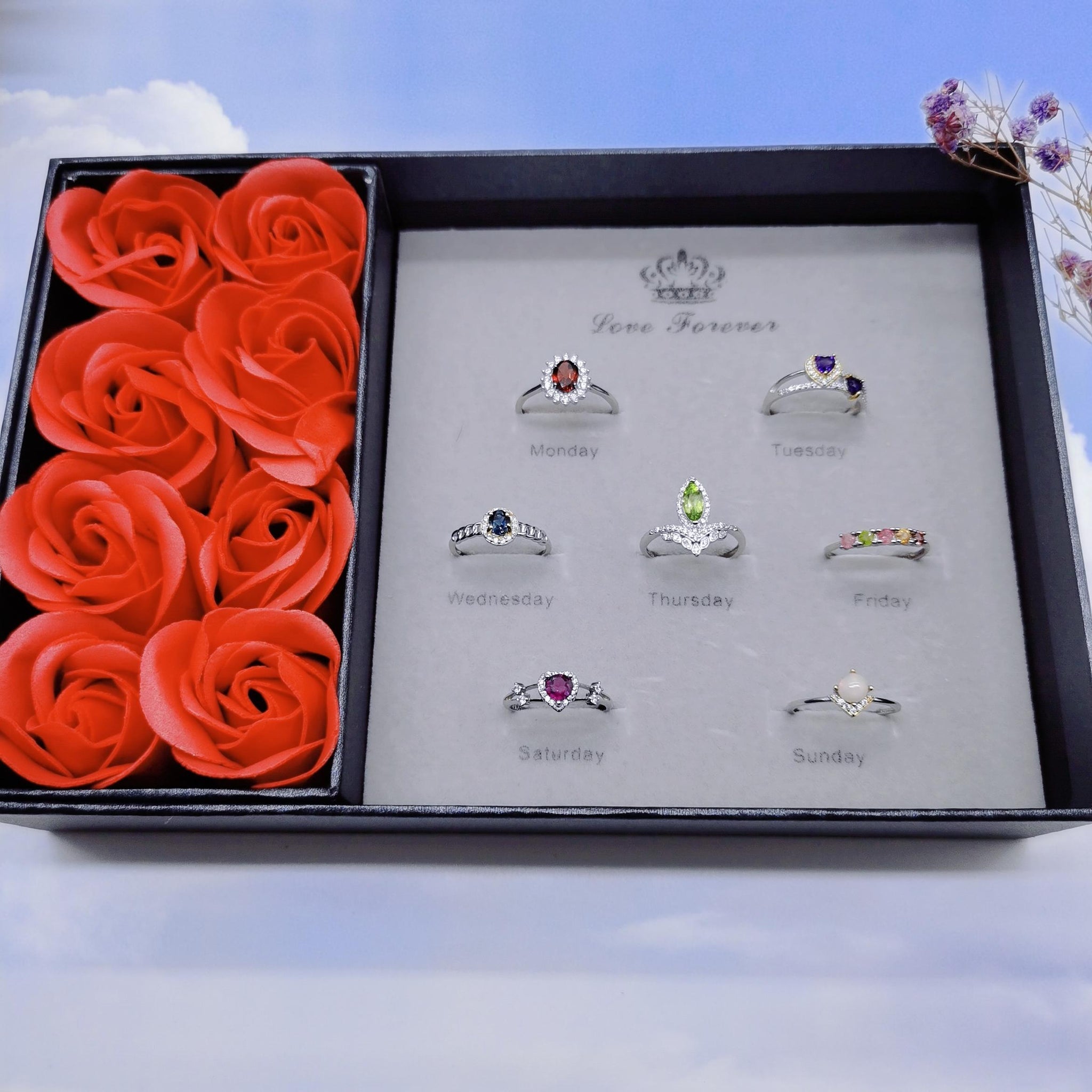 Presentski Choose Any One Adjustable Ring in Live