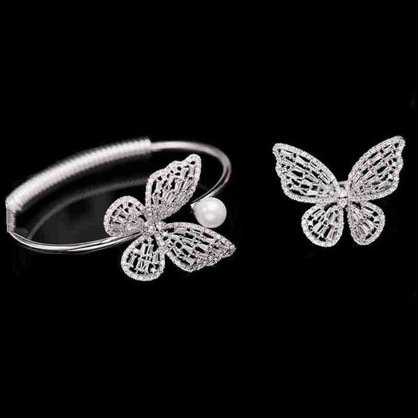 [T4S004] Presentski Flying Butterfly Fashion Jewelry Set