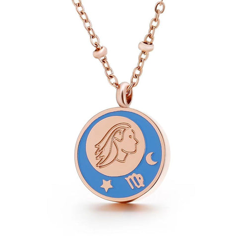 Presentski Zodiac Pendant Necklace Sign Pendant SSN011