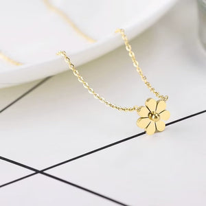 [TN123] Presentski Simple Versatile Daisy Pendant Necklace for Women