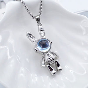 [TN129] Presentski Universe Space Flight Starry Sky Elemental Necklace